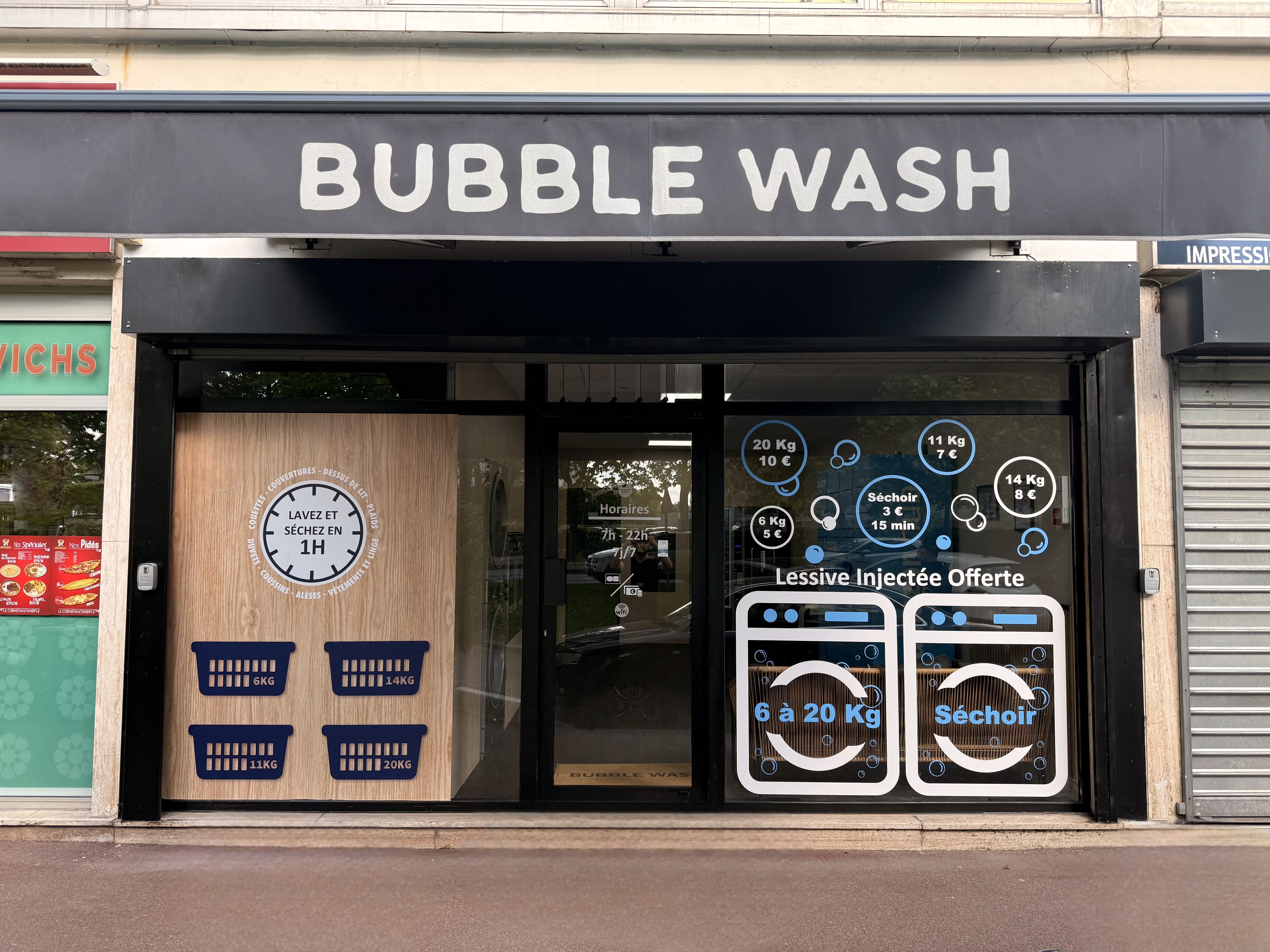 Devanture Bubble Wash